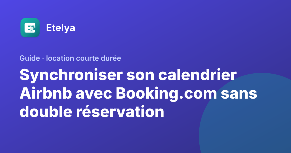 Calendrier de réservations d'un logement en location courte durée affiché sur un ordinateur portable
